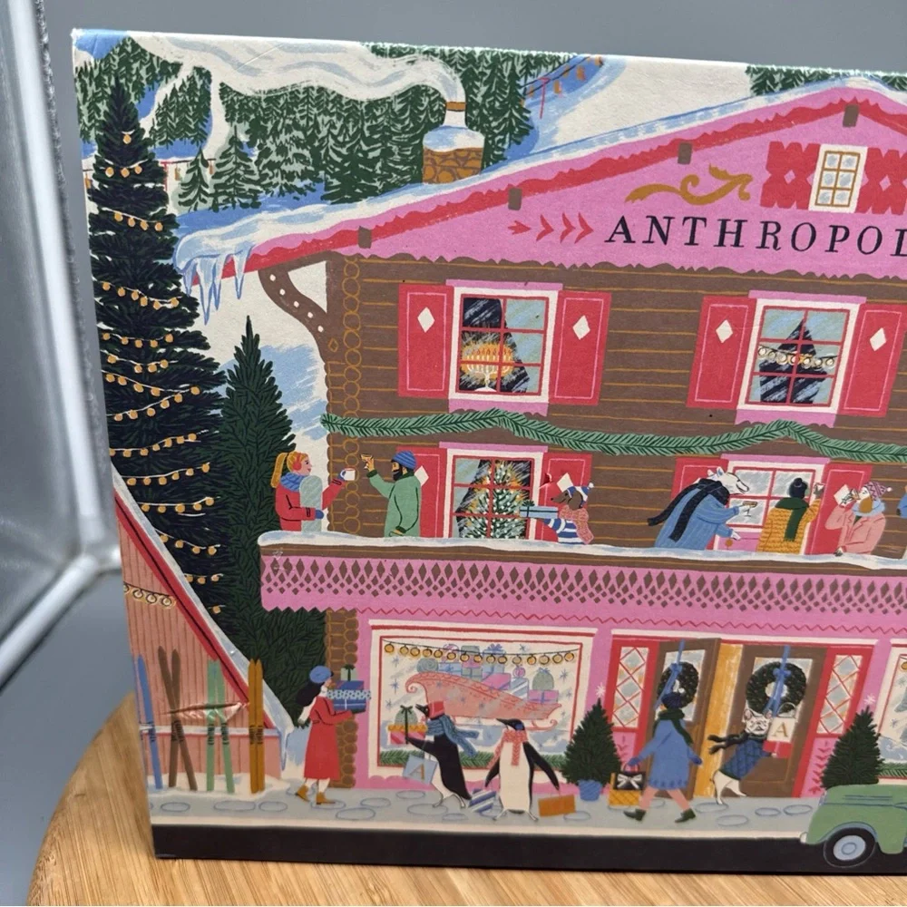 Anthropologie 2022 George & Viv 24‎ Days Of Beauty Advent Box Empty.